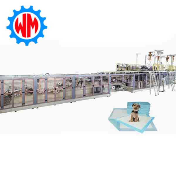 Cheap High Speed Full Servo Underpad Making Machine Professional Customization With Option System for sale