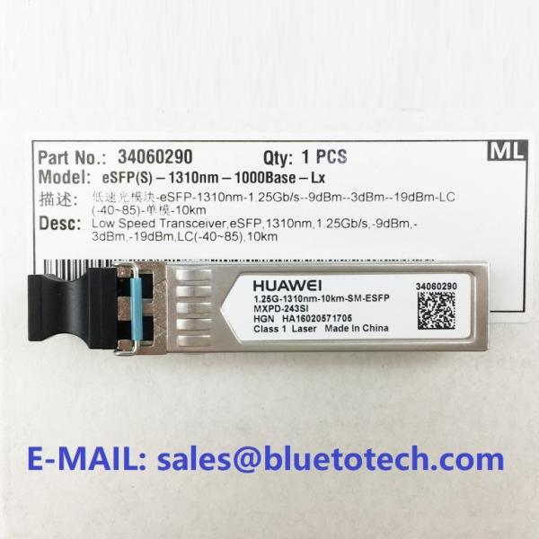 HUAWEI 34062523 ESFP 1310nm 1.25G 1310nm 10km LC Low Speed Transceiver 1.25G 10km Single Mode Module