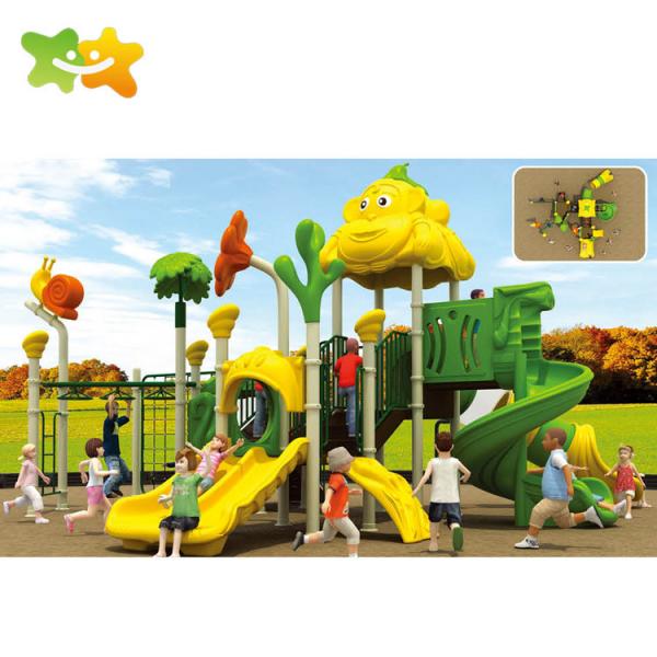 Anti Skid 3 Years Old Kids Kindergarten Plastic Playground Slide