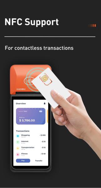 Cheap Take Your Business To The Next Level With Android Handheld POS Terminal WIFI Support Pos Terminal Manufacturers for sale