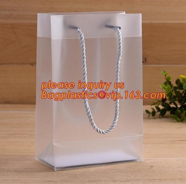 Modern and elegant in fashion promotional blue jewelry packaging gift bag, Promotional Gift Bag For Kids Party,handle pa