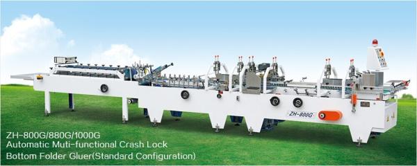 Cheap Automatic Multi-functional Crash Lock Bottom Folder Gluer, with Prefold for sale