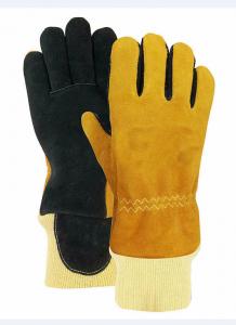 China Durable Lightweight Firefighter Gloves NFPA1971 Fire Department Gloves on sale