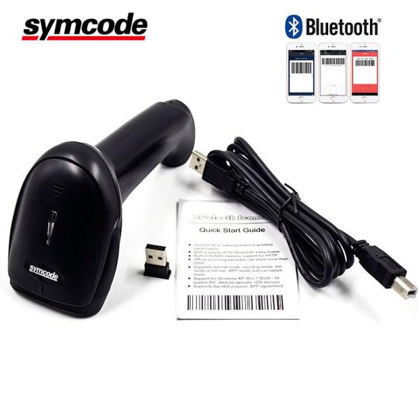 Cheap Handheld App Bluetooth Barcode Scanner Multi Languages Keyboard Layout for sale