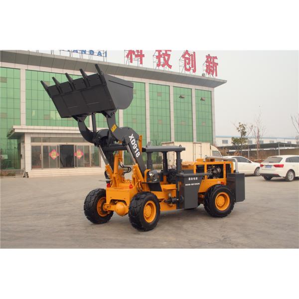Underground wheel loader XD918 rated load 1.6ton with 0.6cbm bucket capacity
