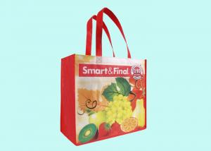 Best Supermarket Recyclable Non Woven Fabric Bags Customized Shopping Bags with Handle wholesale
