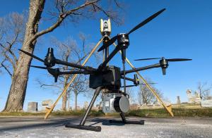 China GS-100V UAV LiDAR System 360 Degree Fov Laser Sensor Colored Point Cloud Free Software on sale