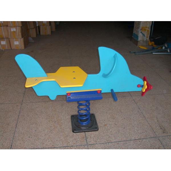 Customized Color Baby Playground Ride On Toys , Springy Animal Toys 0.3CBM