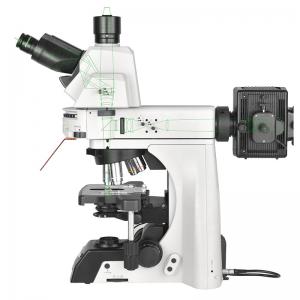 Best OPTO EDU A16.1093-L Trinocular LED Upright Fluorescent Light Microscope Semi Auto wholesale