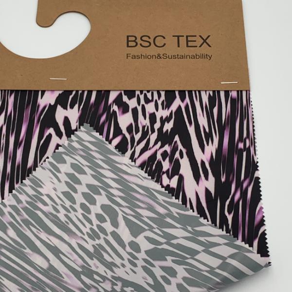 300T 50D Graphic Print Fabric 68gsm Polyester Taffeta Digital Waterproof For Jacket