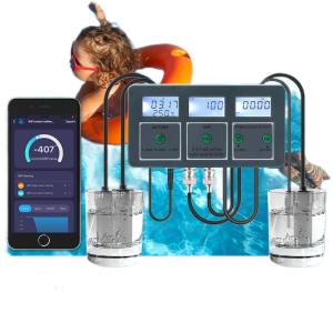 China Professional Water Testing Kit 8-in-1 Comprehensive Analysis Smart APP Control High-Accuracy Sensors on sale