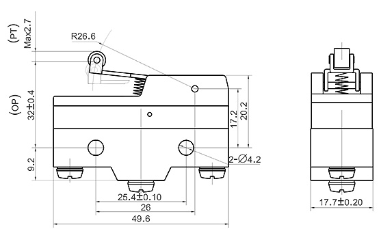 Microswitch LXW-511G2