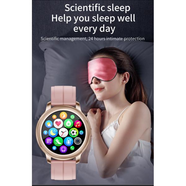 IP67 BLE Health Monitoring Smartwatch sleep tracker smart watch Android IOS CF22 240X240
