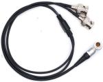 Sound Devices XL-LB2 0B 5pin Right Angle to Double BNC Time Code Input Output