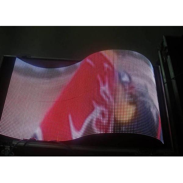 128×128mm P4 Indoor Led Display , 1000HZ Curved Led Screen Wide View Angle
