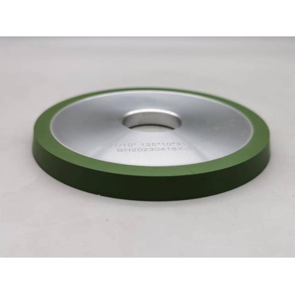 1V1 Resin Bonded Grinding Wheels 10 Degress Radius Edge Diamond Wheels