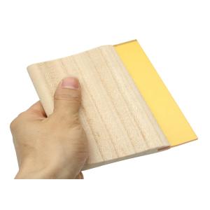 Wooden Squeegee Blades Rubber 80A Screen Printing Material