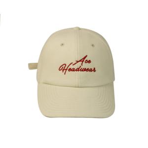 China Wholesale Custom Logo Dad Cap Embroidered Baseball Caps Hat Polyester Wool Blended Fabric on sale