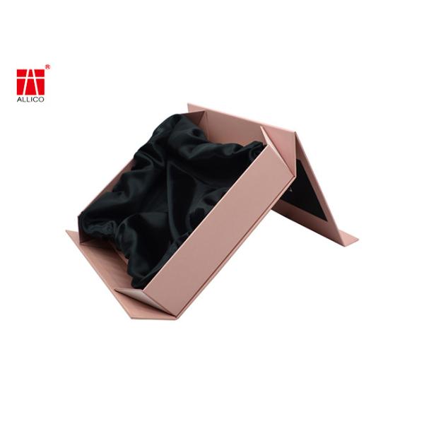 Ribbon Bowtie Collapsible Cardboard Boxes , 150-450gsm 8x6x3 Shipping Boxes