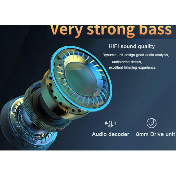 CVC8.0 Active Noise Cancelling Earphones IPX7 Waterproof Bluetooth Earbuds