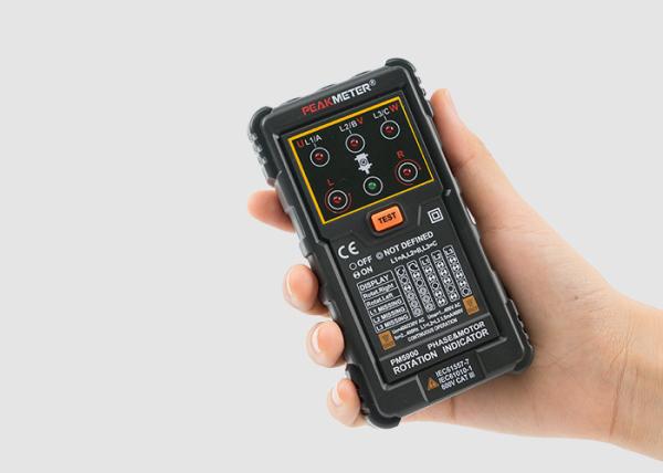 Durable Motor Phase Rotation Tester With Sequence And Rotating Magnetic Field