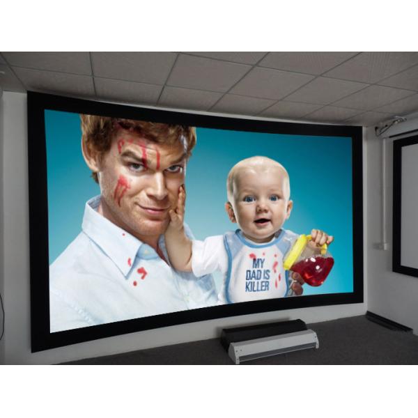 180 or 360 degree Immersive 3D Curved Projection Screen for Home Cinema