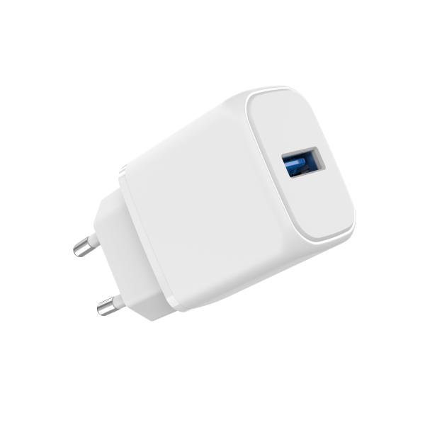 White 18W PD Power Adapter UAQ18B Quick Charging