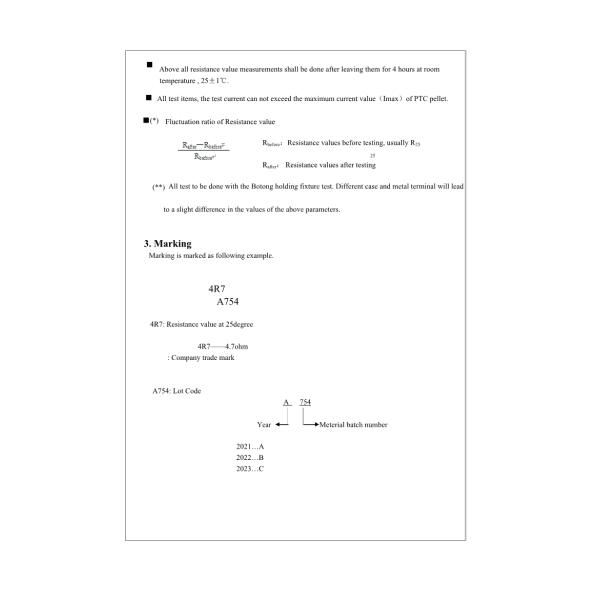 16*2.5MM PTC Thermistor For Refrirator Relay 4R7 Ohm Start Chip