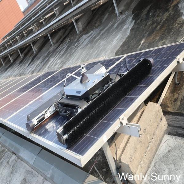 Cheap Customized Solar Panel Cleaning Machine with High Pressure Pump and Extended Water Pipe for sale