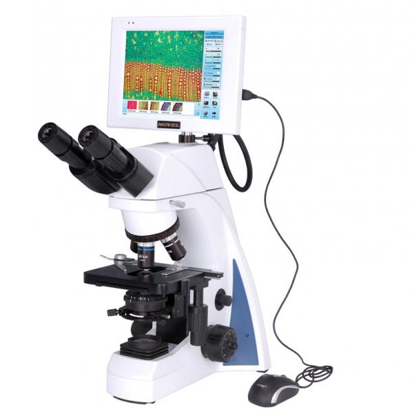 Cheap 5.0MP wifi high resolution digital camera LCD screen microscope with software for lab hospital reserch and education use for sale