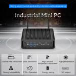 Intel Core i3 i5 i7 Processors Fanless Industrial Mini PC With 2LAN 2COM RS485