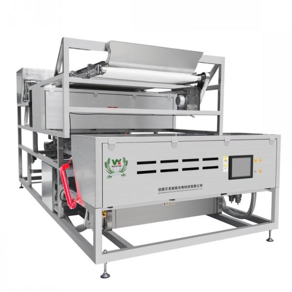Cheap WenYao New Wet Recycled Amber Glass Color Sorting Machine Line Glass Cullet Color Sorter Machine Line for Broken Glass for sale