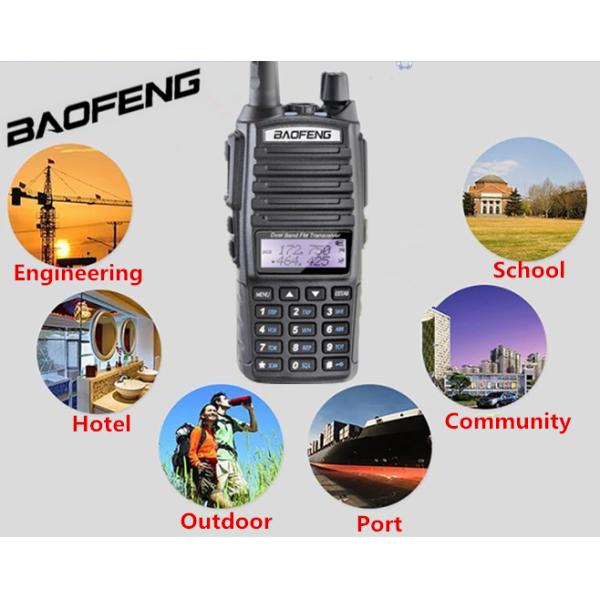UV-82 Amateur Two Way Radio Long Rangecell Phone 128 Channels Dual Band Handheld