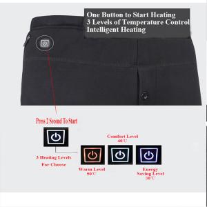 China Sustainable Men Heated Thermal Pants 7.4V 2.2Ah Battery M-XXL on sale