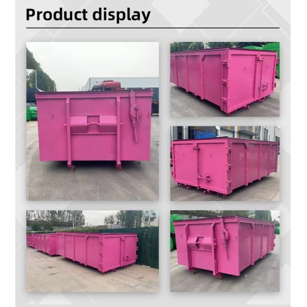 Robust RORO Containers for C&D Waste and Scrap Recycling