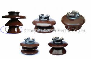 China ANSI Standard Pin Type Porcelain Insulator OEM For Power Distribution on sale