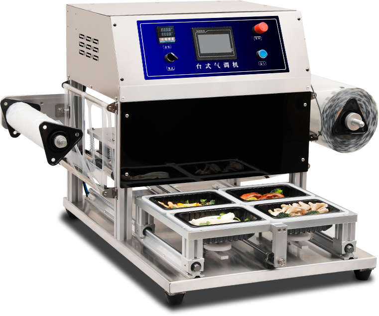 Automatic Desktop Portable Modified Atmosphere Precise Gas Injection Machine DQ430T-E Excellent Quality Fast Food Tray Sealer