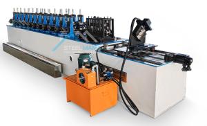 China High-Speed PLC Controlled Stud and Track Roll Forming Machine for C U L T Ceiling Grid on sale