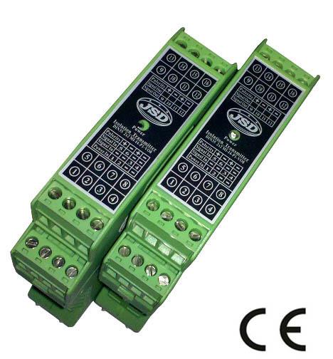 Cheap 4-20mA 2-input- 2-output analog signal isolation transmitter for sale