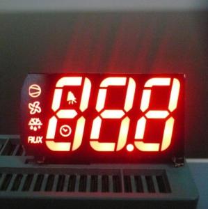 China Custom LED Display , Triple Digit 7 Segment Led Display For Cooling Control on sale