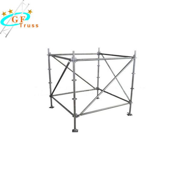Scaffold Layer Truss Stage System Aluminum Alloy Safety Loading 0.5M 4M Length