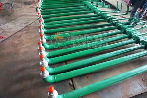 Best Mud Tank System Drilling Rig Equipment Mud Gun with 3 High - Speed Jet Nozzles wholesale