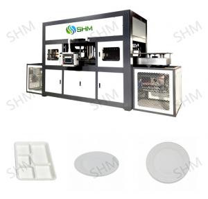 Best Biodegradable Pulp Molding Tableware Machine Customized Pulp Tray Machine Line wholesale
