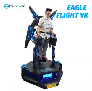 China Interactive Game 9D VR Cinema Eagle Combat Flight Simulator With Shooting Guns on sale