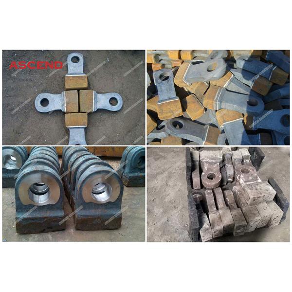 OEM Casting Cr26NiMo Alloy Hammer Crusher Parts