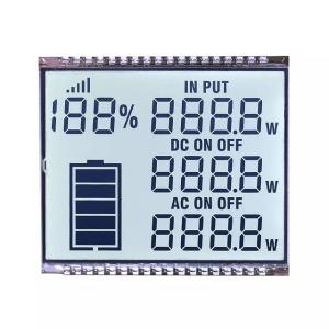 China Customized Size Lcd Display Screen , Transmissive Seven Segment Lcd Display on sale