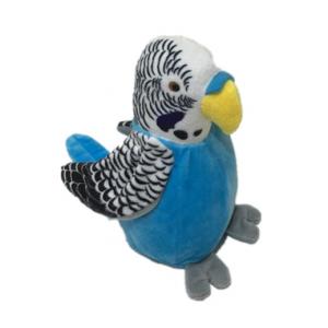 China 18cm 7.09in Battery Operated Talking Parrot Green Colour Teddy Bear 3A Battery on sale