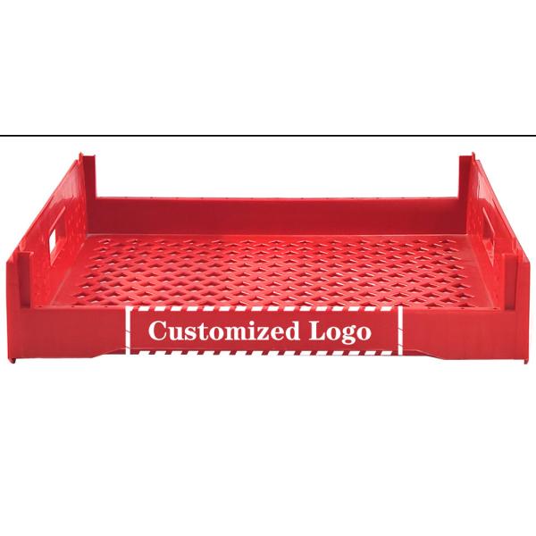 PP Bread Crate Plastic Storage 550*480*130mm Bakery Crates Logistics And Storage