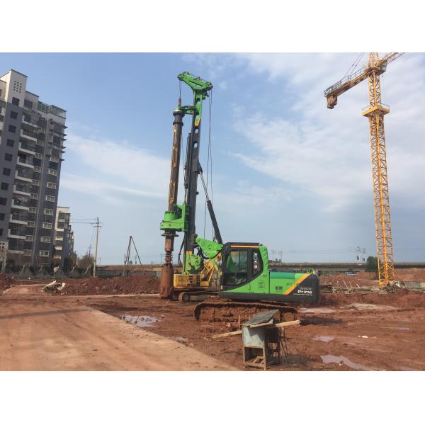 28t Rotary Piling Rig Machinery With 90kw/2200rpm Rated Power/Speed
