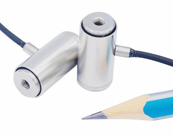 M3 Threaded Miniature Force Transducer With 10mm Diameter Tension Compression Sensor